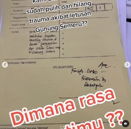 Edan! Lokasi Pengungsi Semeru Dijadikan Syuting Film Cinta Adegan Dewasa, Warga Merasa Tersakiti