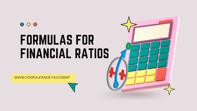 formulas for financial ratios