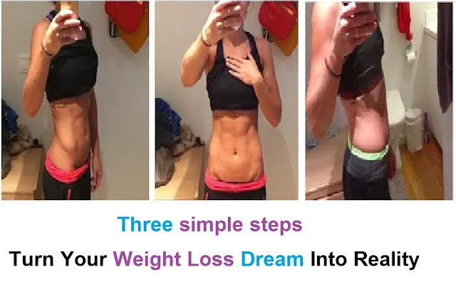 three simple steps: Turn Your Weight Loss Dream Into Reality