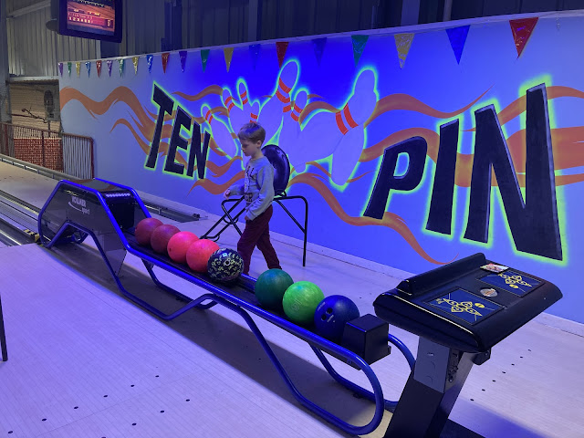 Krazy Kingdom Durham Soft Play Review  - ten pin bowling