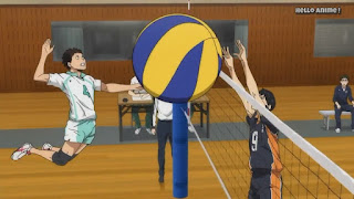 ハイキュー!! アニメ 2期24話 岩泉一 | HAIKYU!! Aobajohsai vs Karasuno