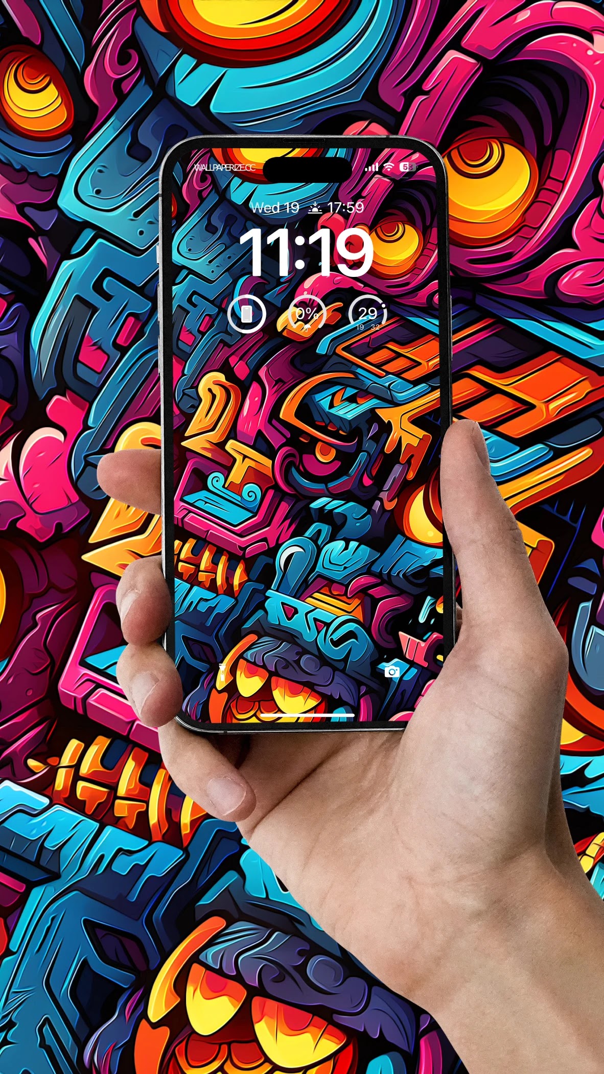 MOSAIC ABSTRACT DESIGN WALLPAPER FOR PHONE