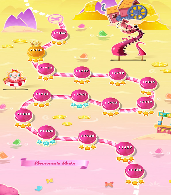 Candy Crush Saga level 11436-11450