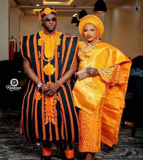 Aso oke Styles for Traditional Weddings