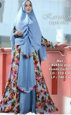 Baju batik unik gamis