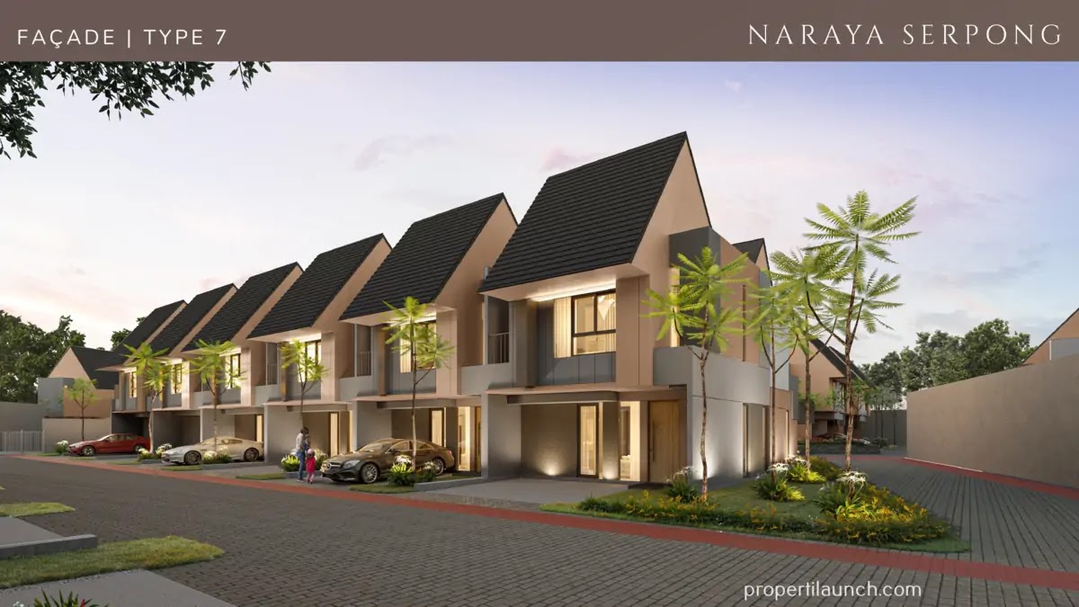 Rumah Naraya Serpong Tipe 7