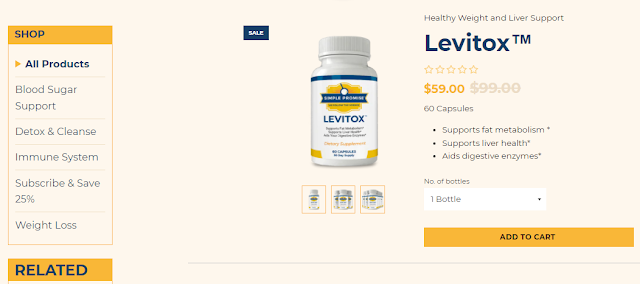 Levitox (Simple Promise) Weight Loss Pills Reduce weight? Official site