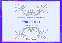 CALENDARIO DE ADVIENTO 2023- Dafne Sinedie. Gracias ♥