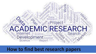 how to find best research papers