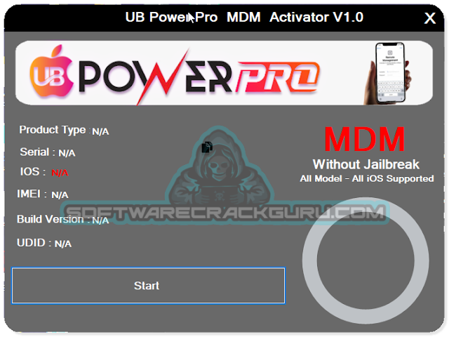 Download UB Power Pro MDM Activator V1.0 [All Models iOS Supported]