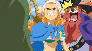 ワンピースアニメ 776話 ワンダ シシリアン | ONE PIECE Episode 776