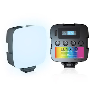 Lensgo R50 RGB - Đèn LED Hỗ Trợ Quay Phim