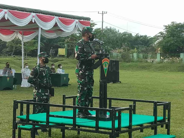 Pangdam I/BB Tutup Latihan Pratugas Yonif 126/KC  Satgas Pamtas Papua