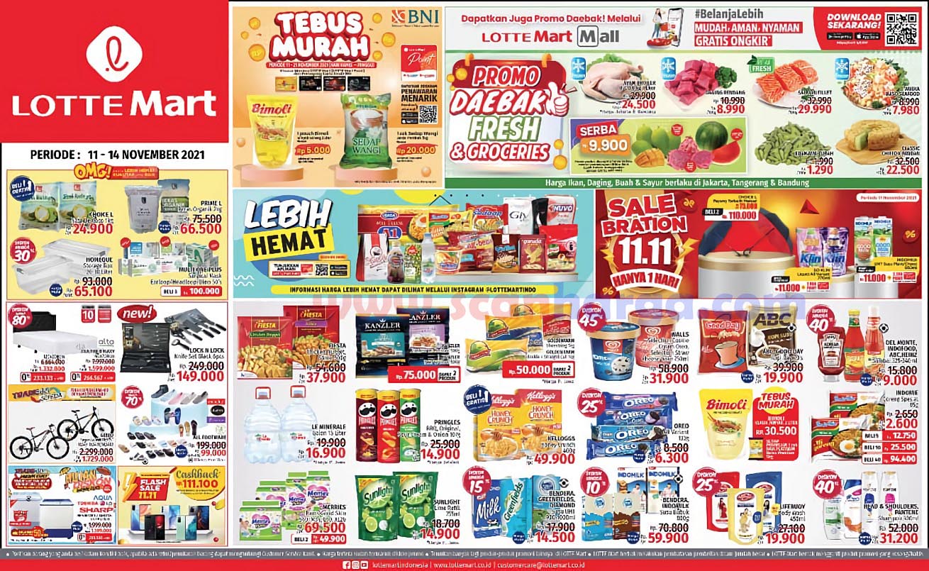 Katalog Promo Lottemart Weekend 11 - 14 November 2021