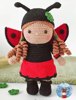 PATRON GRATIS MUÑECA MARIQUITA AMIGURUMI 50583