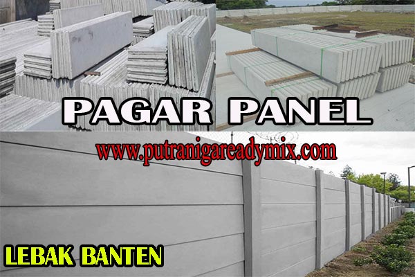 Harga Pagar Panel Beton Lebak Banten Terbaru 2023