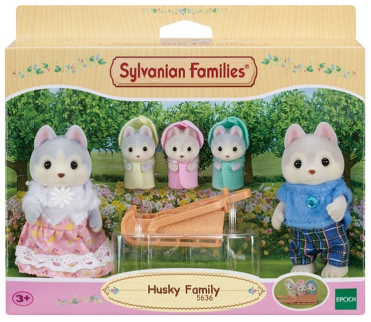 husky Sylvanian Families
