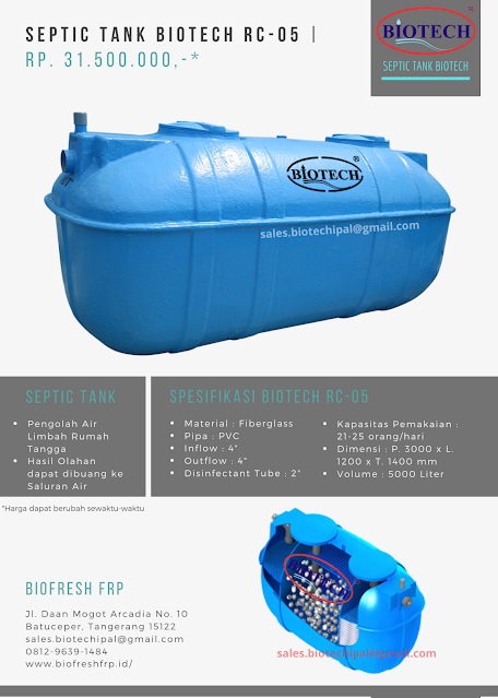 Septic Tank Biotech RC 5