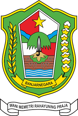 Logo / Lambang Kabupaten Banjarnegara - Latar (Background) Putih & Transparent (PNG)
