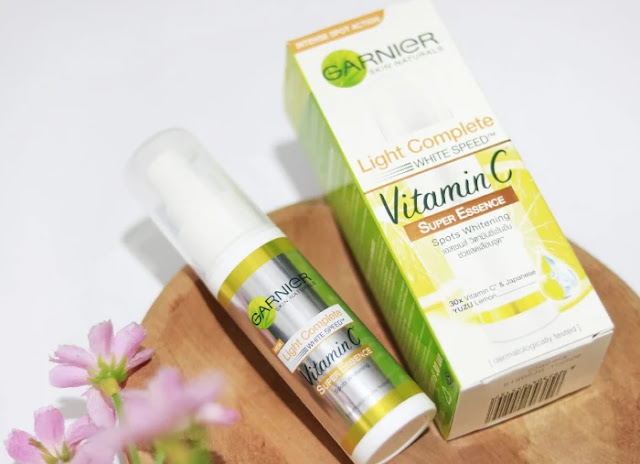 Perawatan dengan Garnier Light Complete White Speed Vitamin C Super Essence