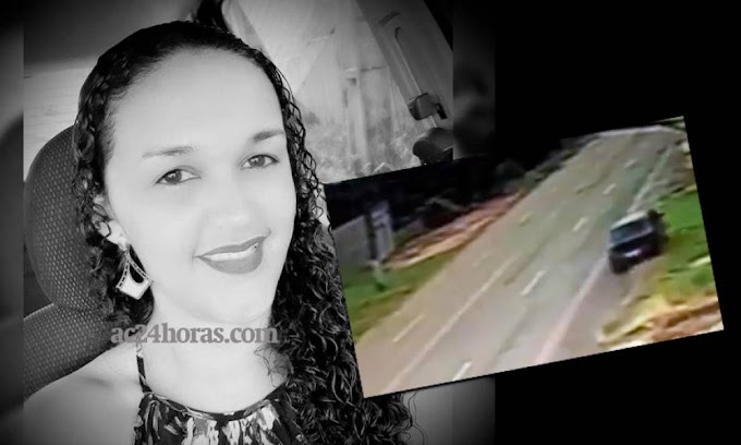 VÍDEO MOSTRA TRAGÉDIA NO ACRE: mulher de 31 anos cai com carro em açude  e morre