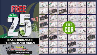 Free 50 Template Undangan CDR