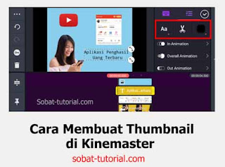 Cara Membuat Thumbnail di Kinemaster Untuk Pemula