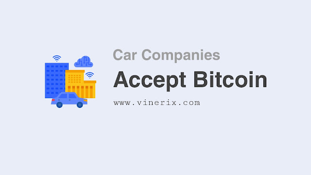 Car Companies That Accept Bitcoin