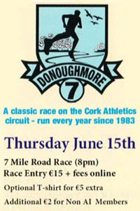 7-mile race NW of Cork City - 15th June 2023