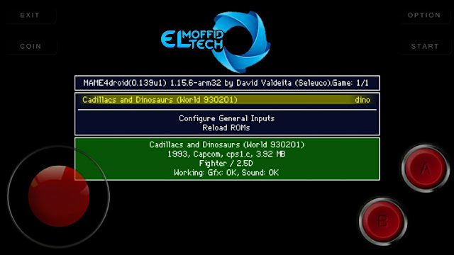 تحميل محاكي Mame4droid و العاب الأركيد للأندرويد