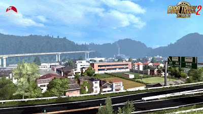 Map PROJECT JAPAN V1.0.5 ETS2 1.43