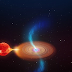 Black hole captured eating a Star and spit some of it back out for the first time ever