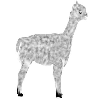 Alpaca deer texture free cc0