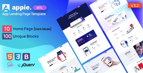 Best App Landing Page Template