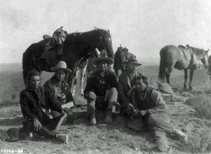 Three of Custer's scouts