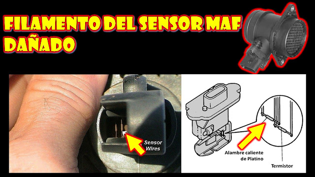 como reparar el sensor maf - por que falla el sensor maf - sintomas de fallo del sensor maf - que pasa si falla el sensor maf - que pasaria si falla el sensor maf
