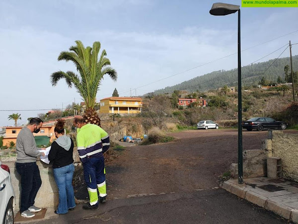 El Ayuntamiento de Tijarafe inicia las obras de prolongación de la Calle Urbanización Ntra. Sra. de Candelaria