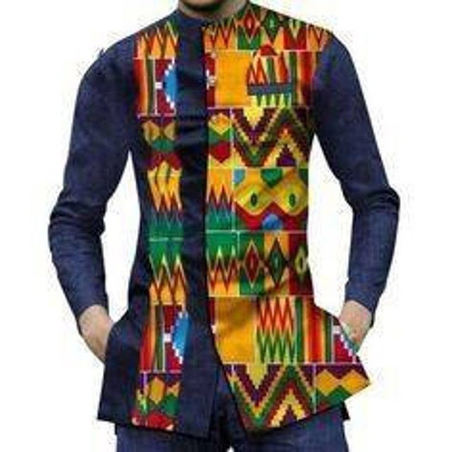 Men Kente Styles for Church Wears