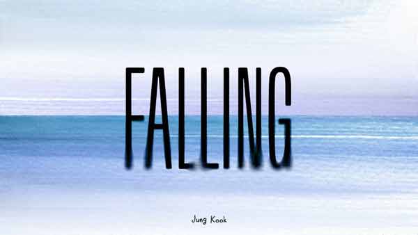 Jung kook cover falling lyrics genius