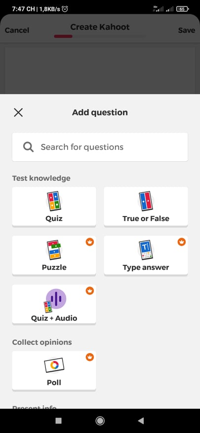 Kahoot it - Enter game PIN to Play & Create Quizzes 7