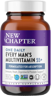 New Chapter Every Man’s One Daily 55+ with Fermented Probiotics (Without Iron)