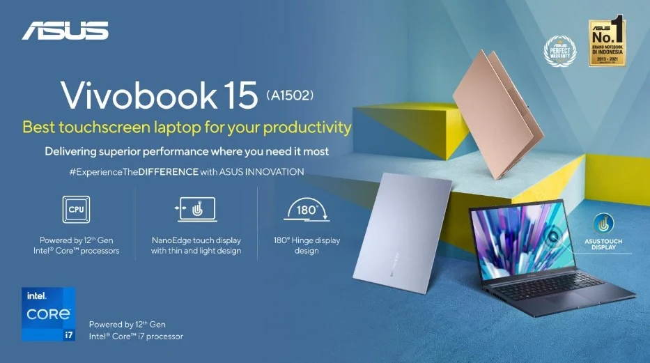 Review Asus Vivobook 15 A1502, Laptop Layar Sentuh 15 Inci Harga Terjangkau