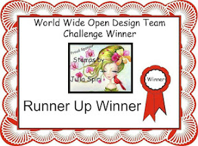 I'm a Runner Up Winner at World Wide Open Design Team Challenge