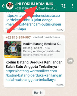 Cara Membatasi foto dan video dari wa grup