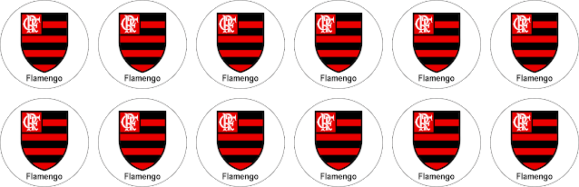 FLAMENGO ALGAZARRA-RJ ESCUDO GULIVER ARETE GULIVER ESCUDINHOS BOTÓES GULIVER TIME BOTÃO GULIVER