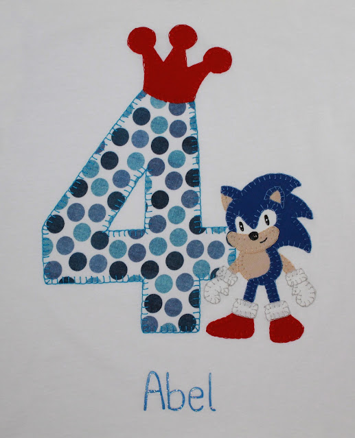 camisetas cumpleaños hermanos Sonic