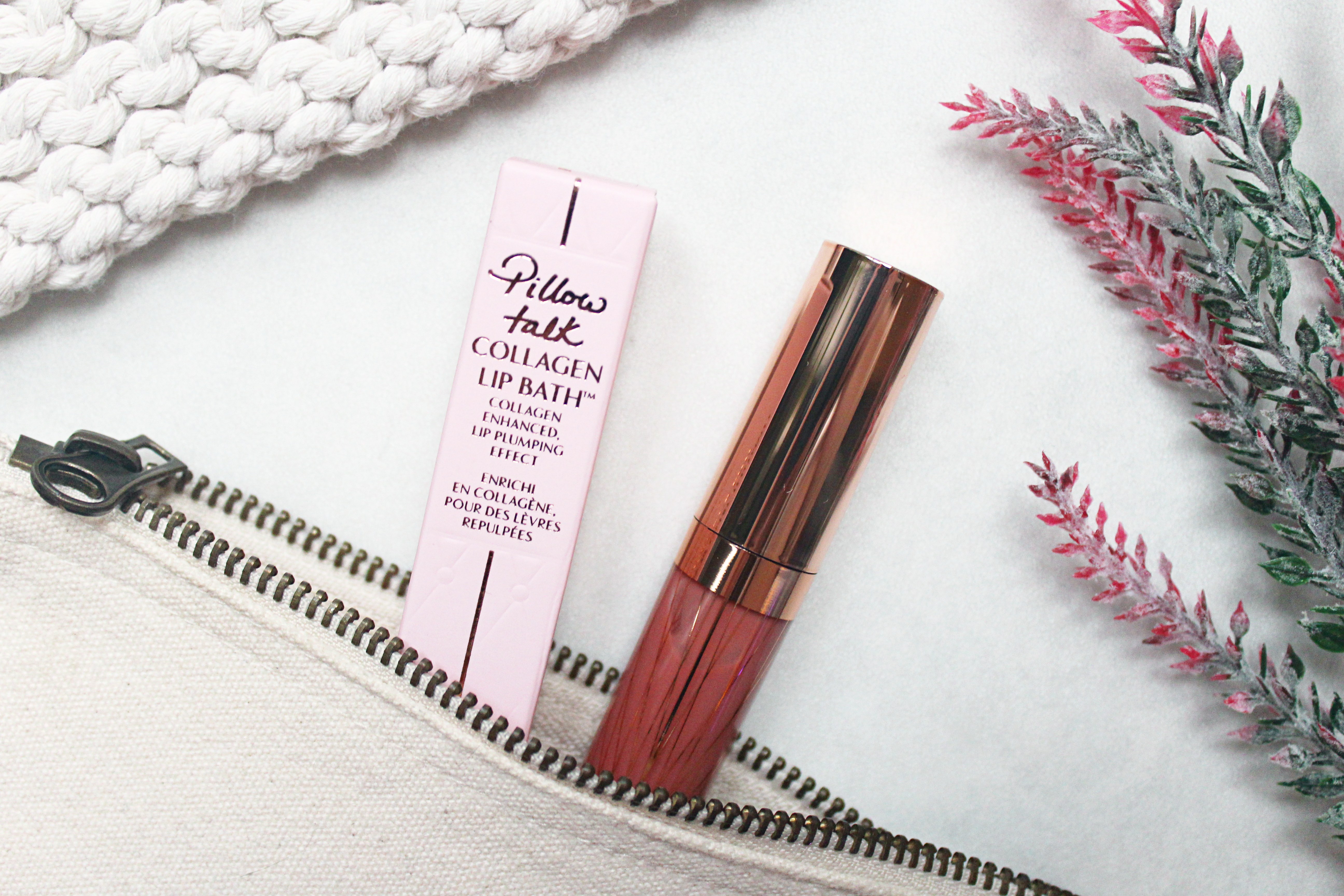 Charlotte Tilbury Collagen Lip Bath in Pillow Talk Review