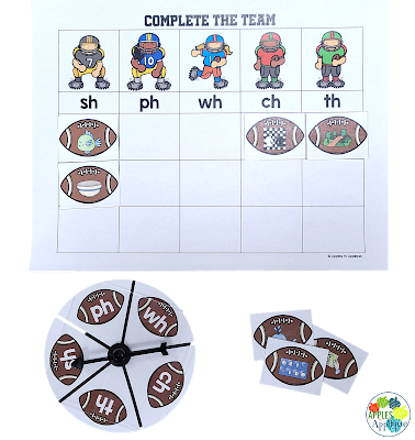 Football Unit for First Grade | Apples to Applique