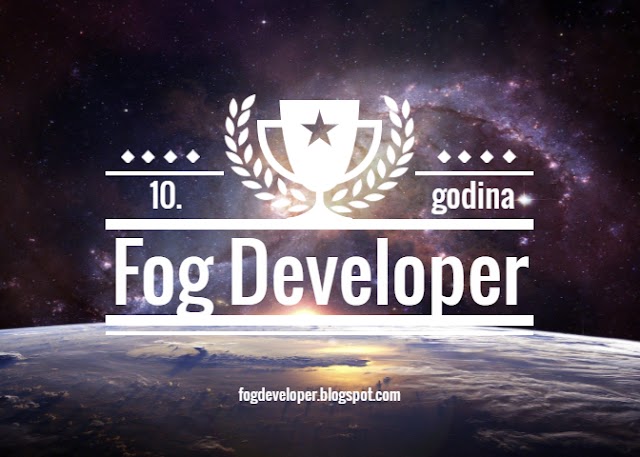 10. godina bloga Fog Developer!