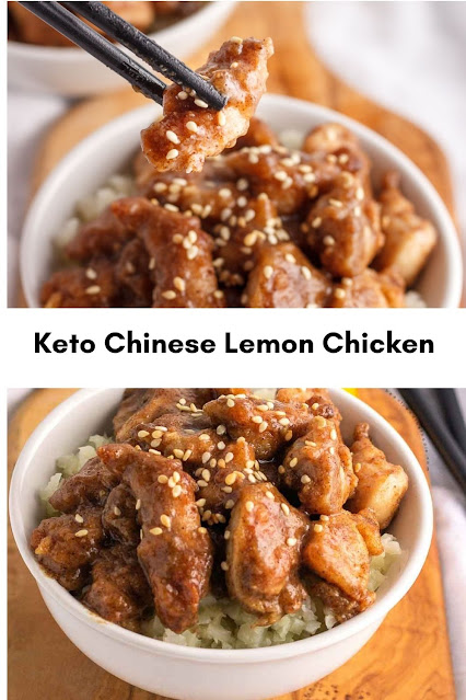 Keto Chinese Lemon Chicken